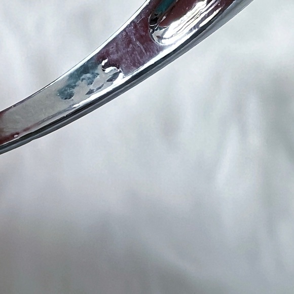 FLAW SEE DESCRIPTION Ring Size 10 Sapphire Aquamarine Topaz Sterling Silver 925 - Picture 9 of 11